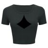 Ladies' Poly-Cotton Crop T-Shirt Thumbnail