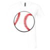 Unisex Jersey Short-Sleeve V-Neck T-Shirt Thumbnail